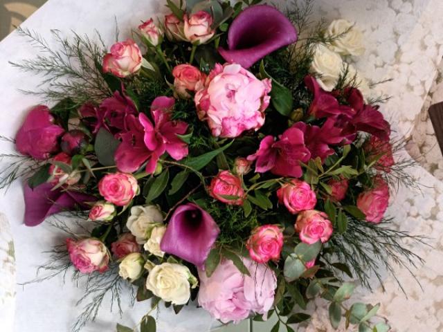 Bouquet floral chez votre fleuriste de Giberville